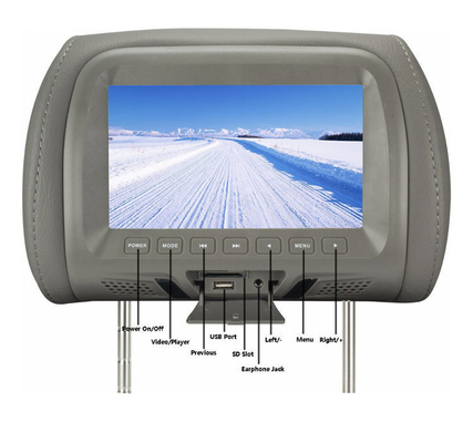 Màn hình LCD tựa đầu OEM 12V 800x480 Màn hình RGB cho ghế sau ô tô